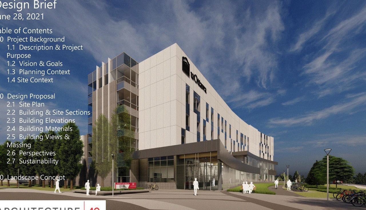 Construction site plan for project from page 1 of the file '2021-06-29 - Design Brief - D07-12-21-0095'