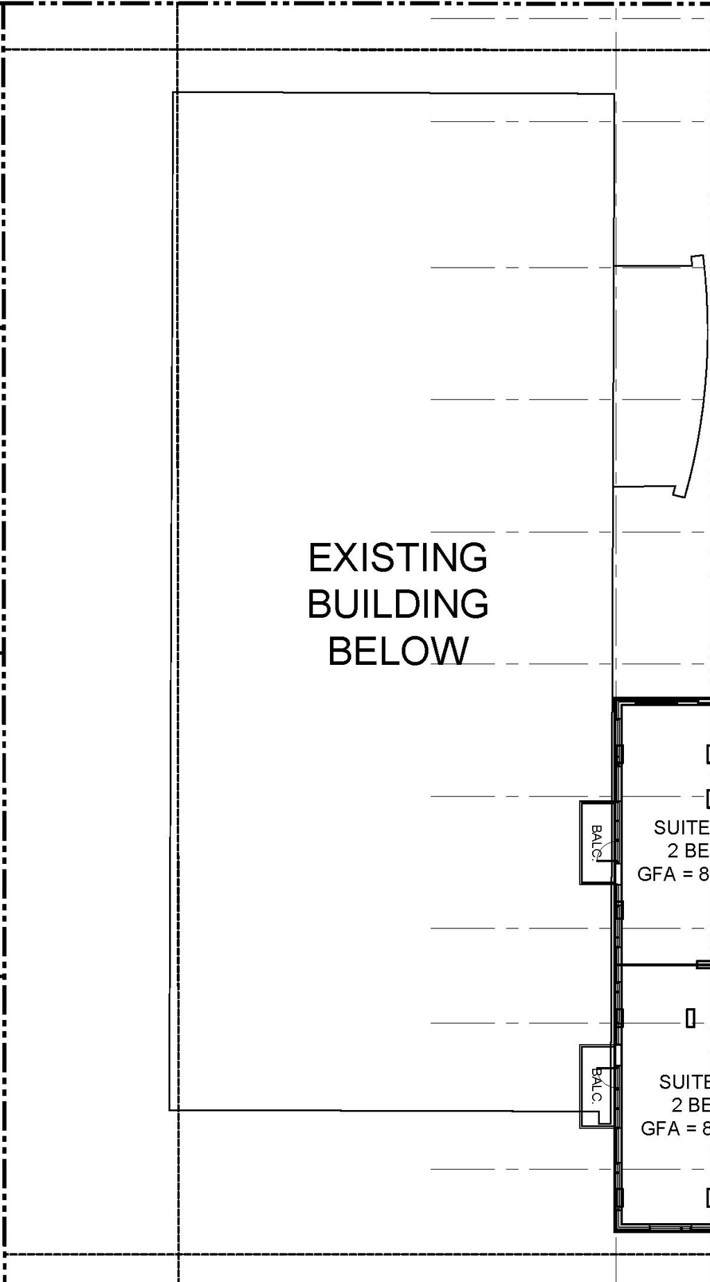 Construction site plan for project from page 6 of the file '2021-07-09 - Floor Plans - D07-12-21-0102'