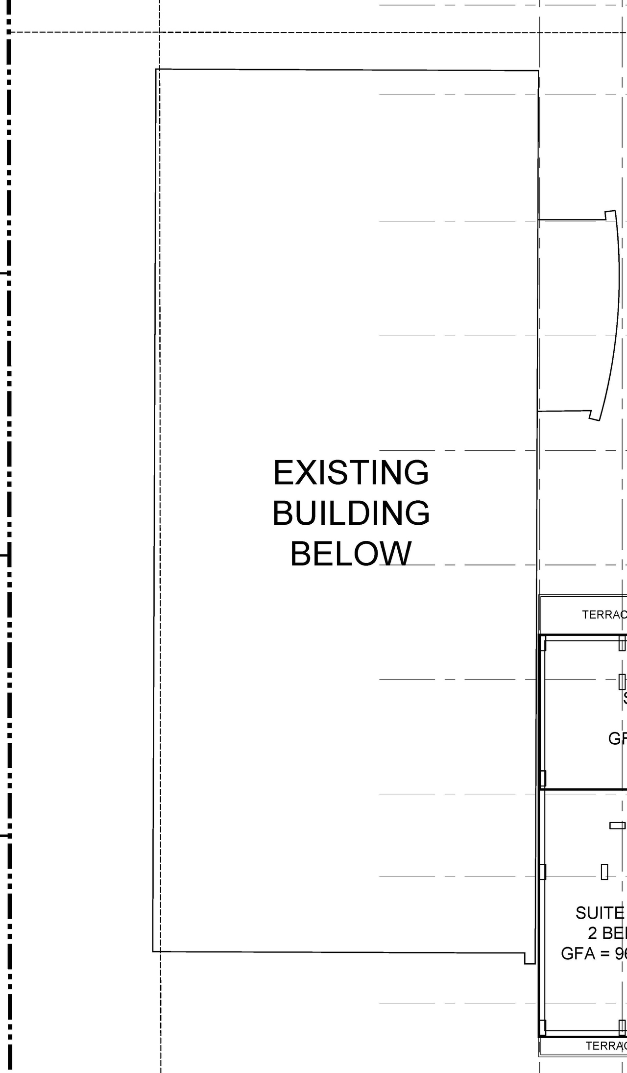 Construction site plan for project from page 6 of the file '2021-11-25 - Floor Plans - D07-12-21-0102'