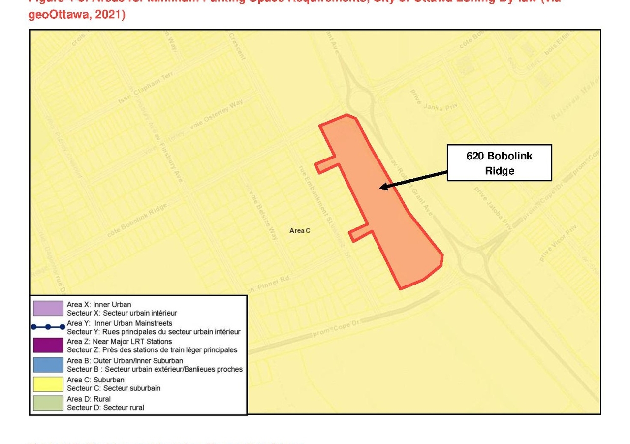 Construction site plan for project from page 35 of the file '2021-07-14 - Planning Rationale and Design Brief - D07-12-21-0107'