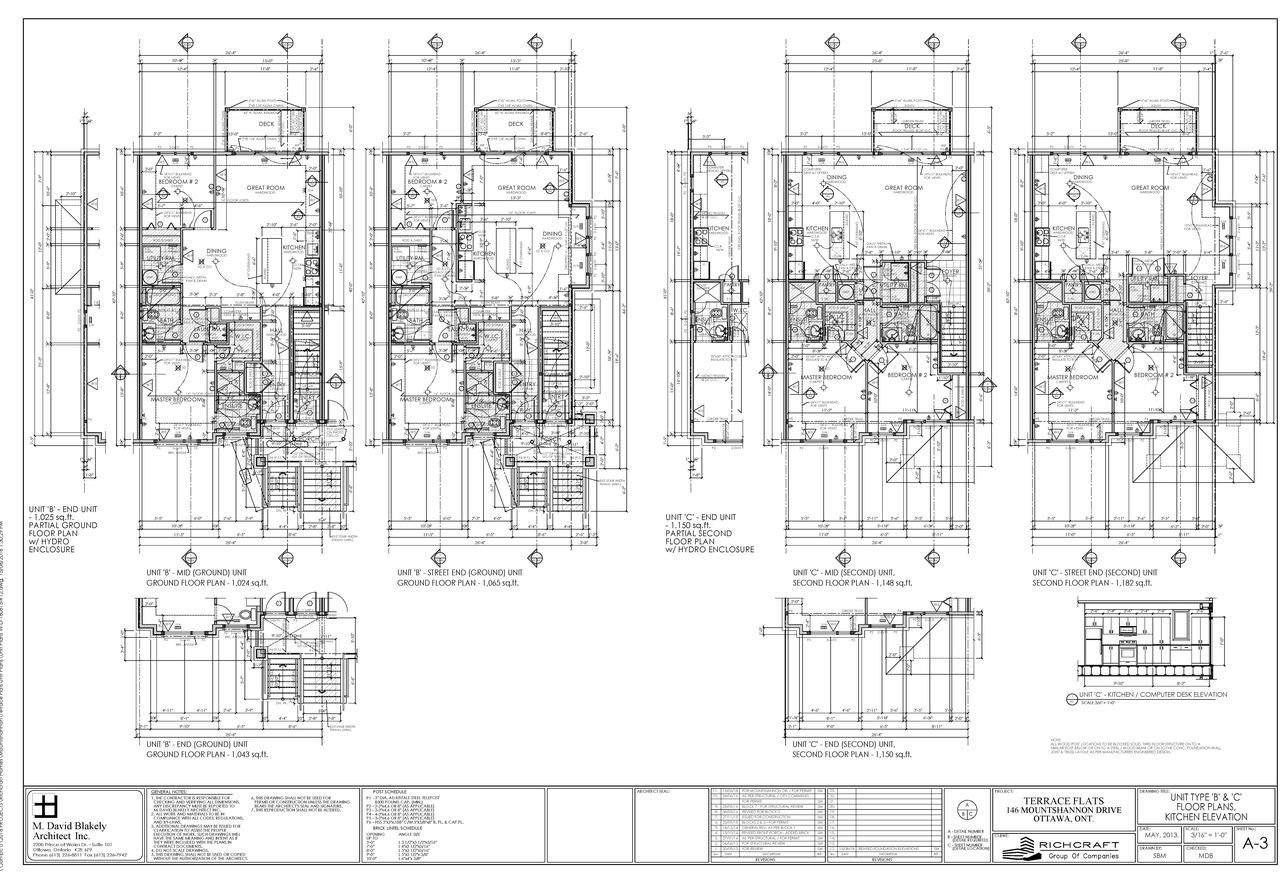 Floor plan for project from page 3 of the file '2021-07-14 - Elevations and Floor Plans - D07-12-21-0107'