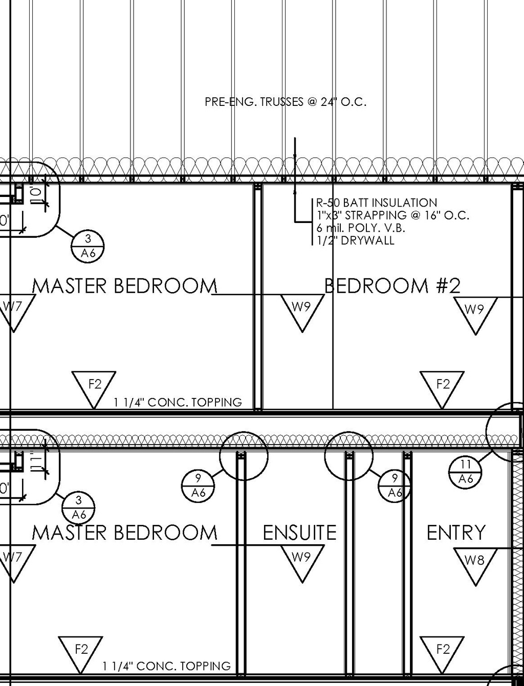 Construction site plan for project from page 6 of the file '2021-07-14 - Elevations and Floor Plans - D07-12-21-0107'