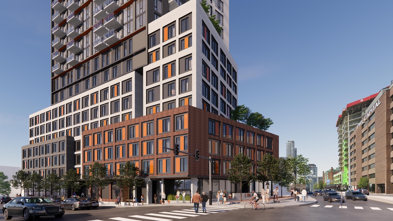 Rendering of building from page 1 of the file '2023-12-21 - Perspectives - D07-12-21-0108'