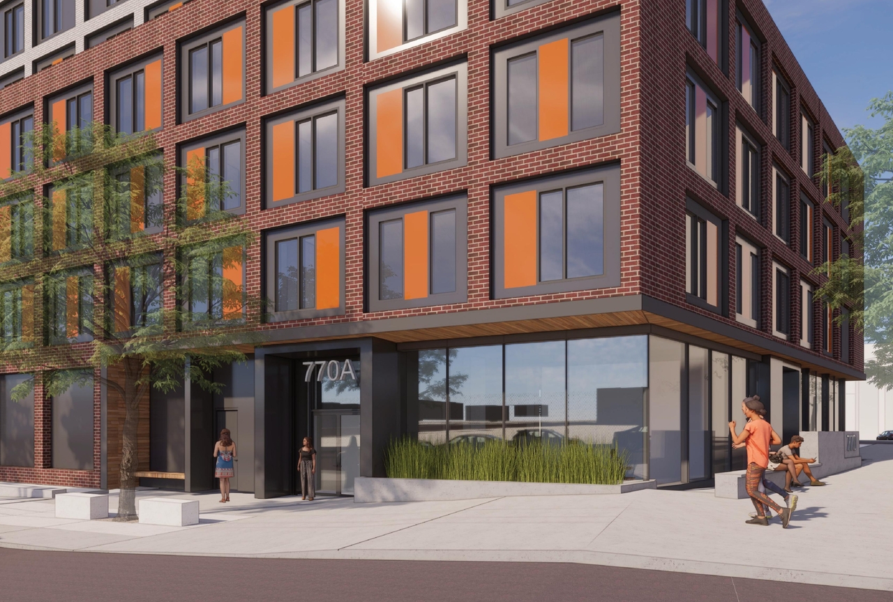 Rendering of building from page 1 of the file '2022-12-30 - Perspectives - D07-12-21-0108'