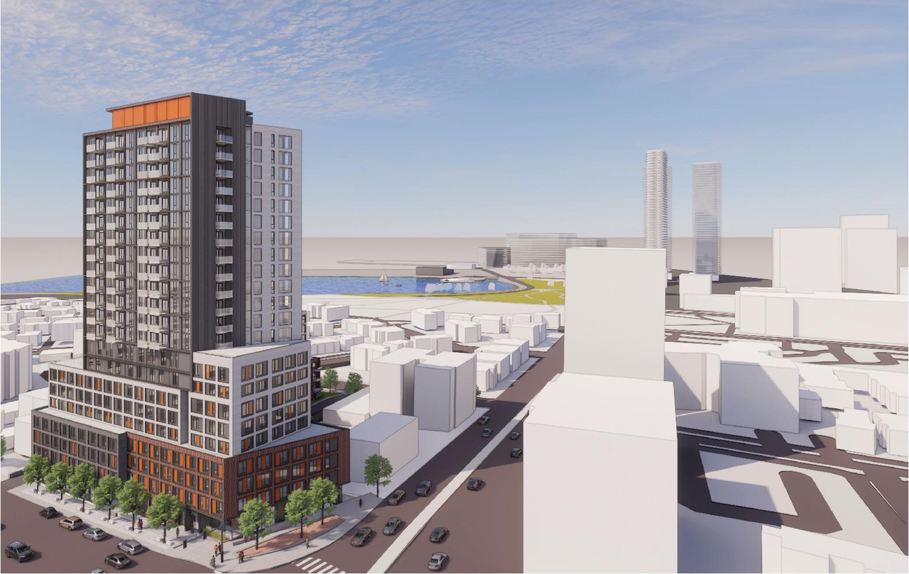 Rendering of building from page 2 of the file '2022-12-30 - Perspectives - D07-12-21-0108'