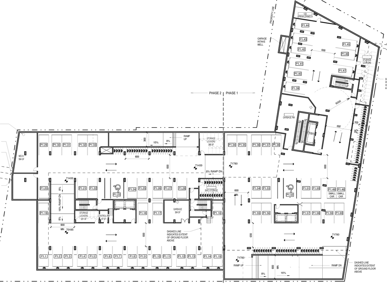 Floor plan for project from page 2 of the file '2022-12-30 - Floor Plans - D07-12-21-0108'