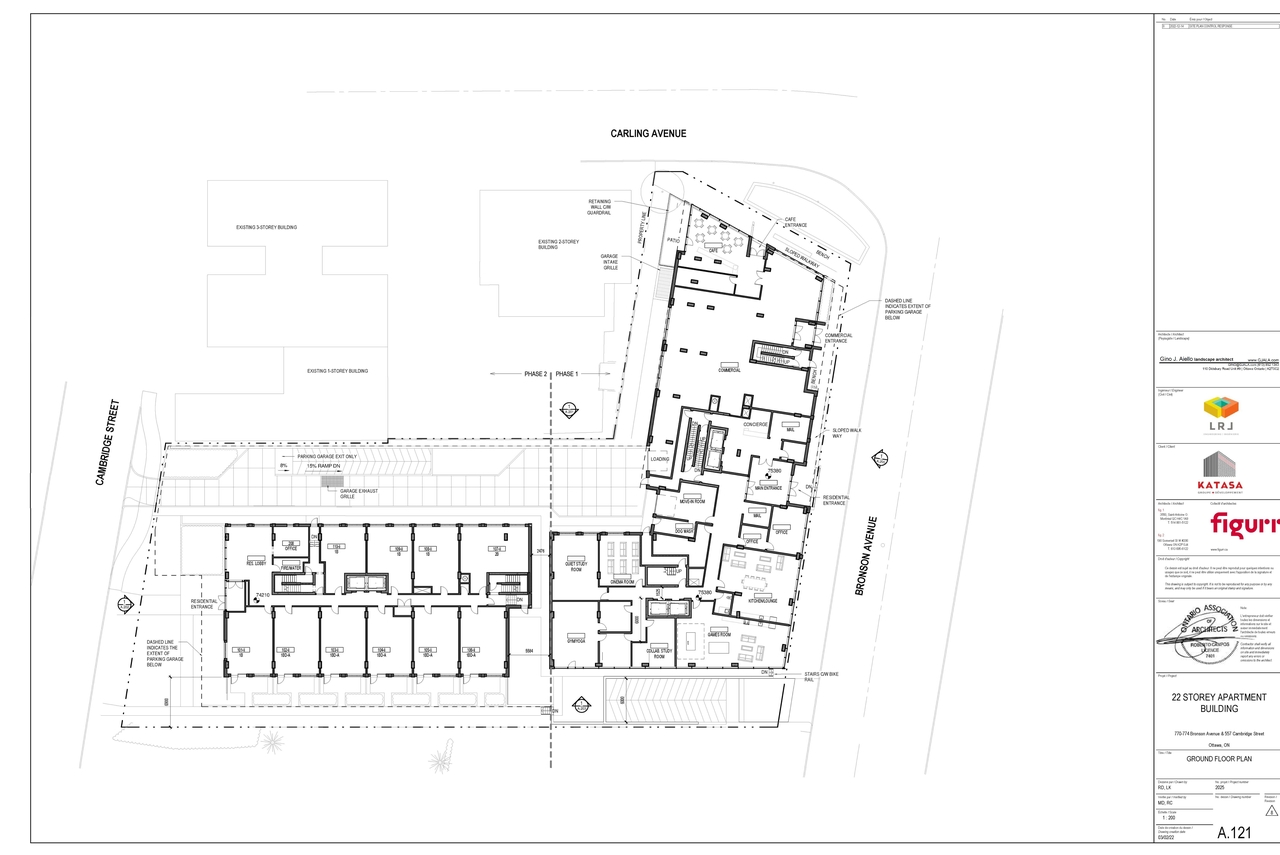 Floor plan for project from page 3 of the file '2022-12-30 - Floor Plans - D07-12-21-0108'