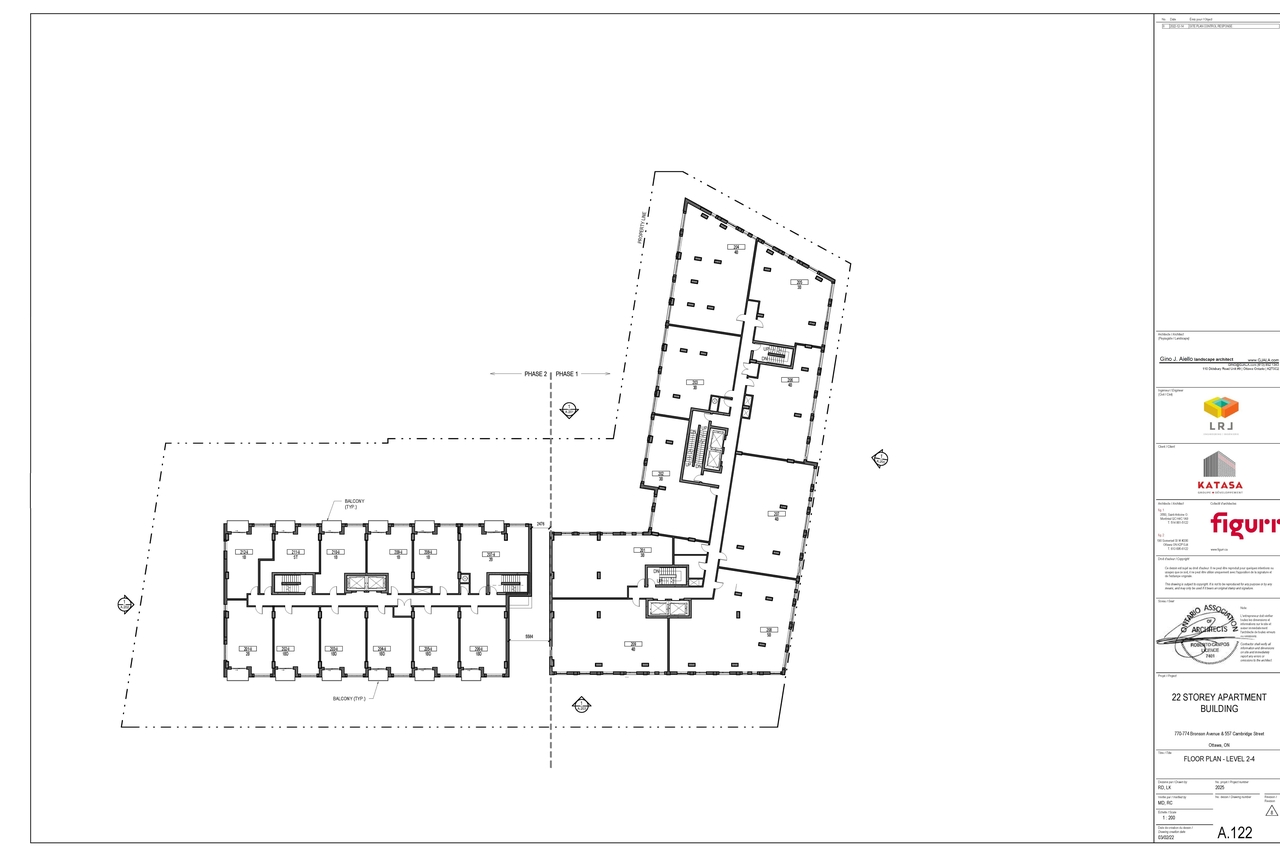 Floor plan for project from page 4 of the file '2022-12-30 - Floor Plans - D07-12-21-0108'
