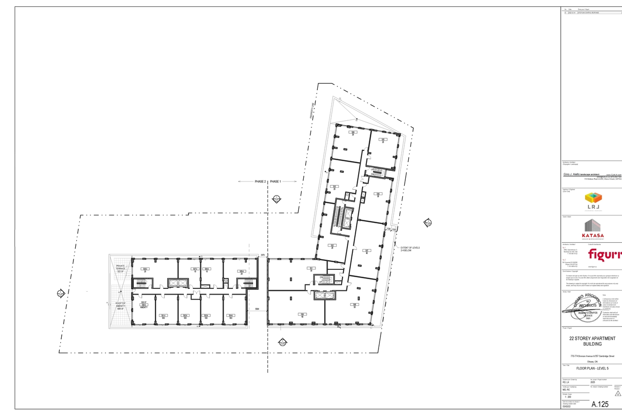 Floor plan for project from page 5 of the file '2022-12-30 - Floor Plans - D07-12-21-0108'