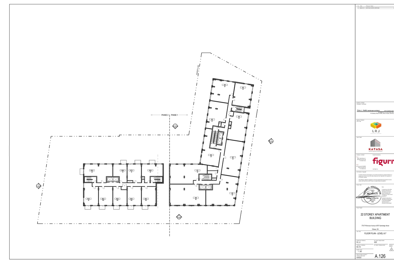 Floor plan for project from page 6 of the file '2022-12-30 - Floor Plans - D07-12-21-0108'