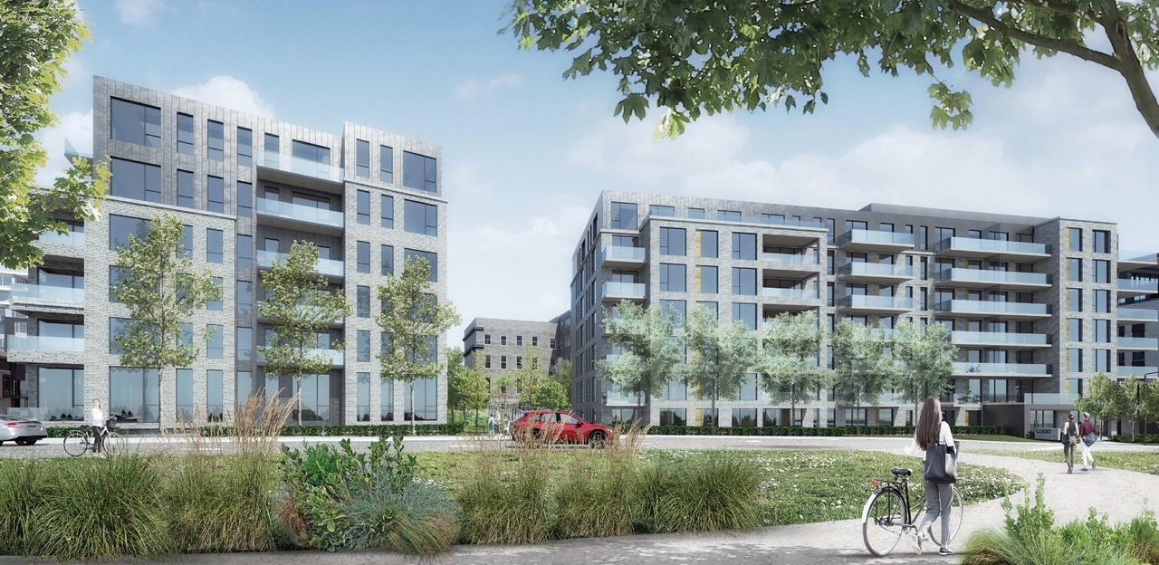 Rendering of building from page 4 of the file '2022-06-06 - Building Perspectives - D07-12-21-0111'