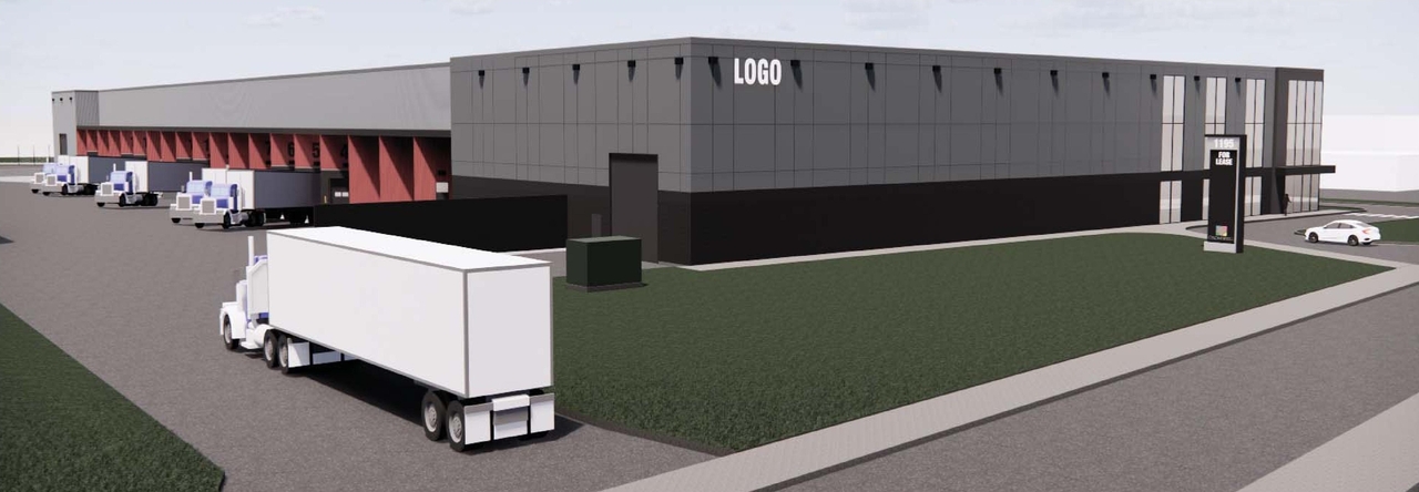 Rendering of building from page 11 of the file '2021-07-29 - Design Brief - D07-12-21-0114'