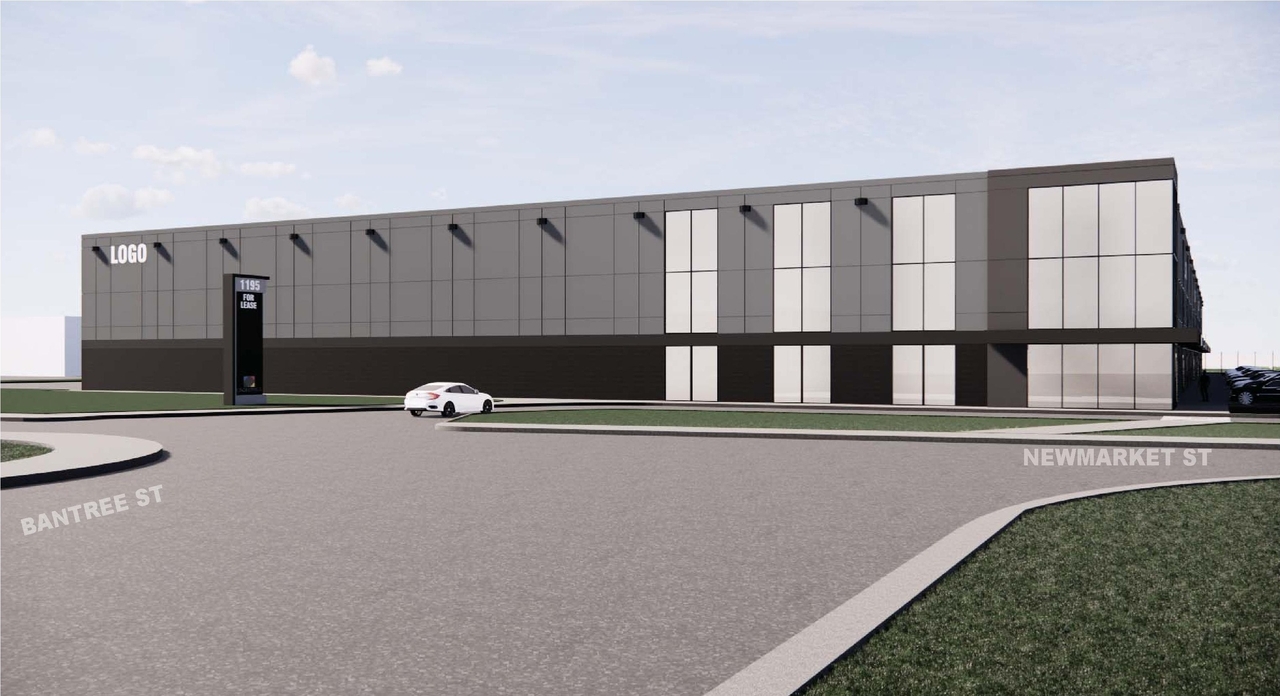 Rendering of building from page 5 of the file '2021-07-29 - Design Brief - D07-12-21-0114'