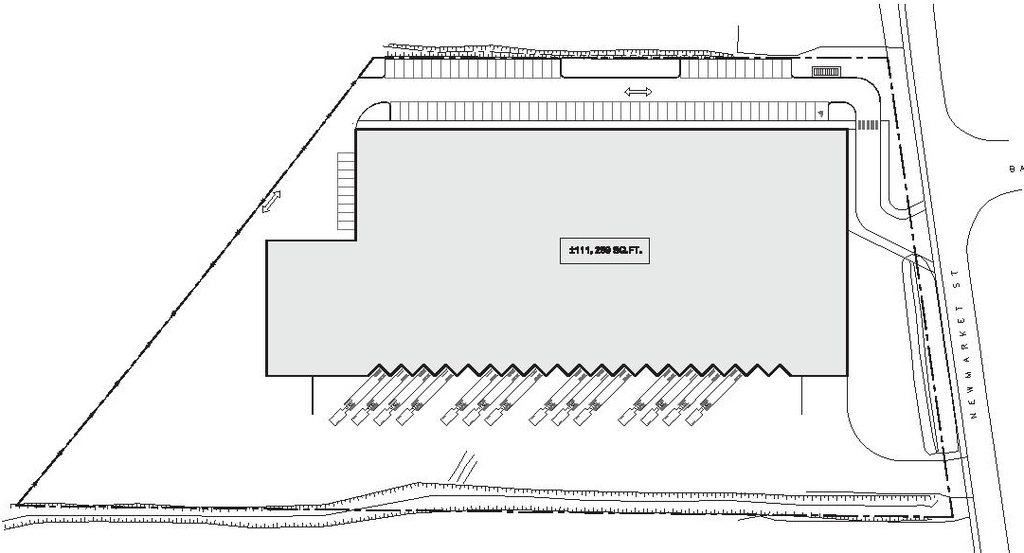 Construction site plan for project from page 6 of the file '2021-11-15 Design Brief D07-12-21-0114'