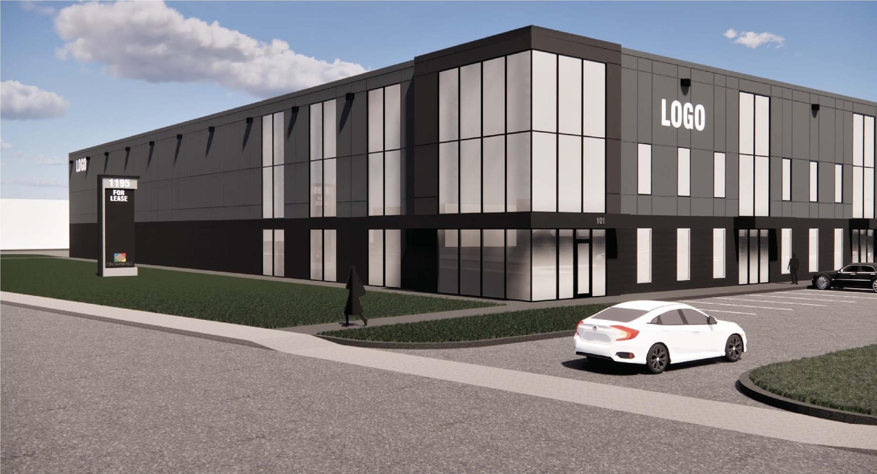 Rendering of building from page 7 of the file '2021-11-15 Design Brief D07-12-21-0114'