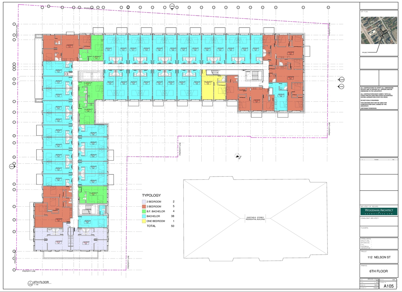 Construction site plan for project from page 5 of the file '2023-03-27 - Floor Plans - D07-12-21-0115'