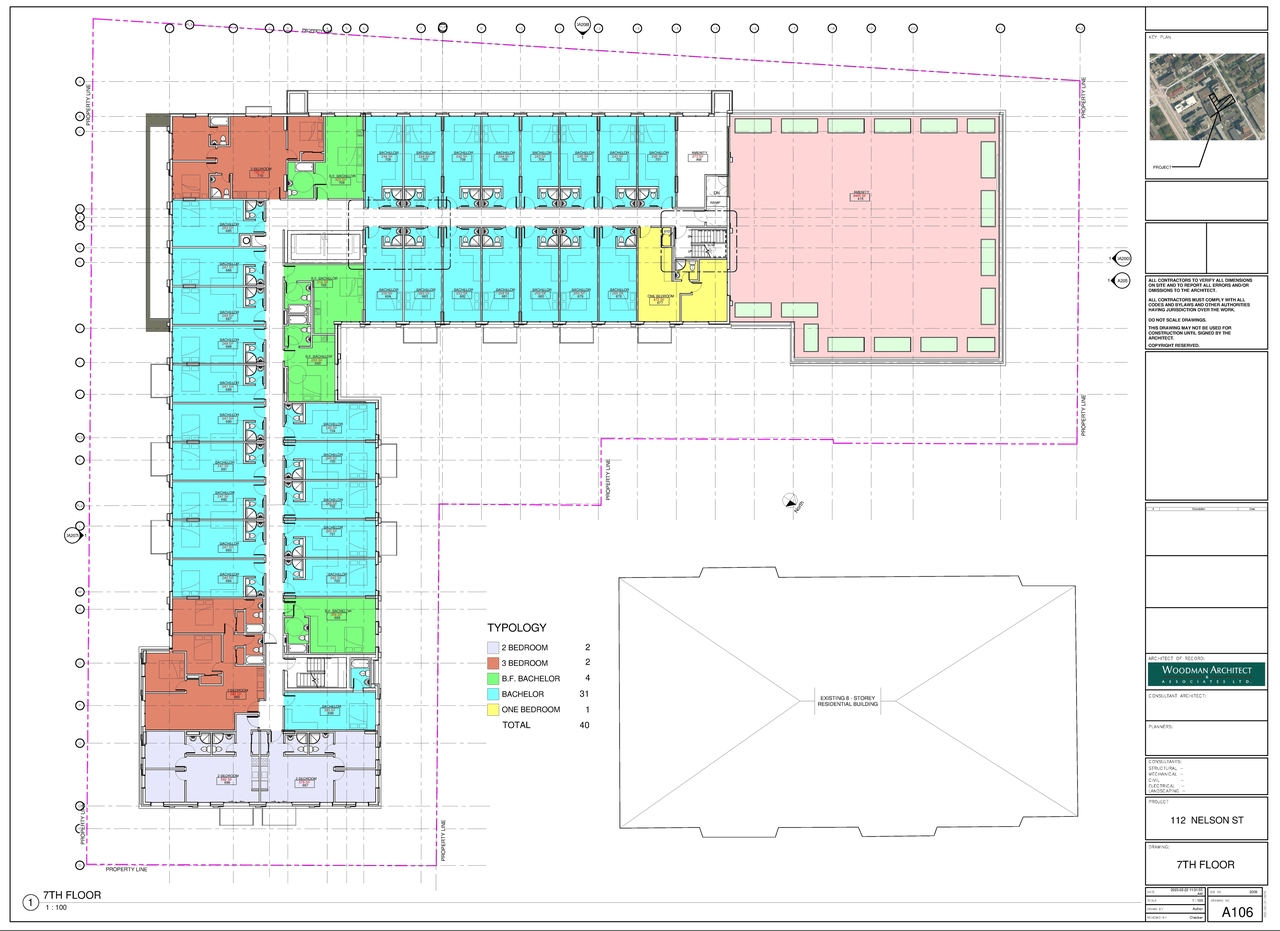 Construction site plan for project from page 6 of the file '2023-03-27 - Floor Plans - D07-12-21-0115'