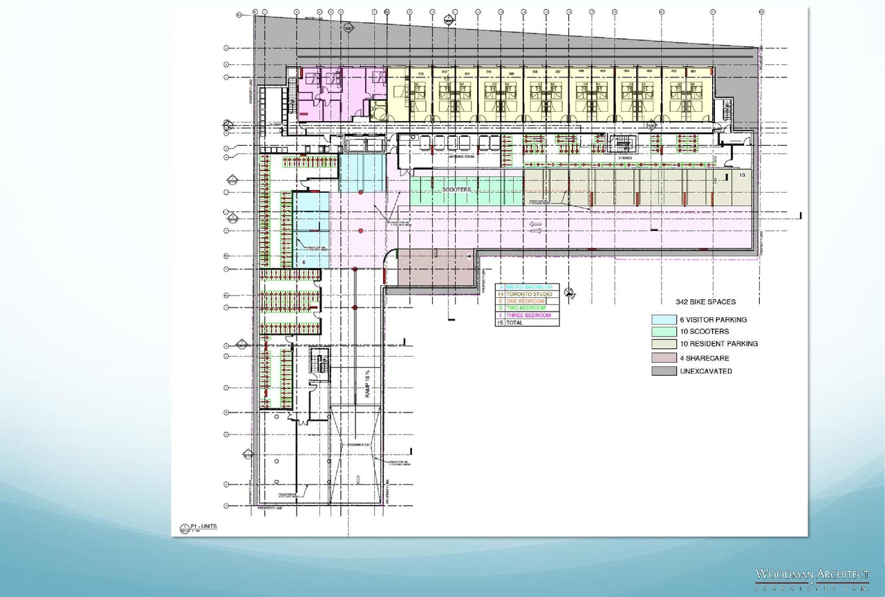 Construction site plan for project from page 27 of the file '2021-07-29 - Design Brief - D07-12-21-0115'