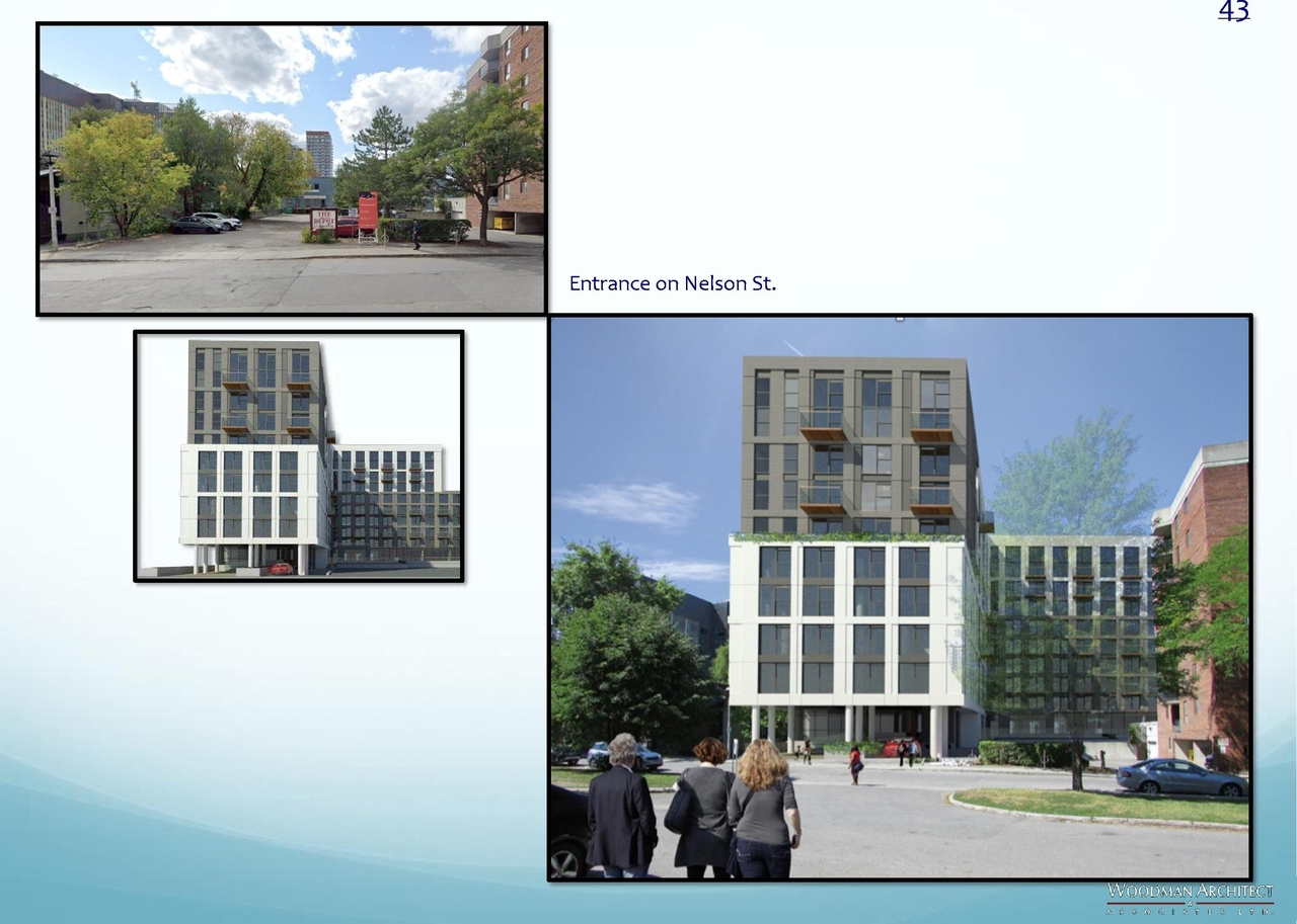 Rendering of building from page 43 of the file '2021-07-29 - Design Brief - D07-12-21-0115'
