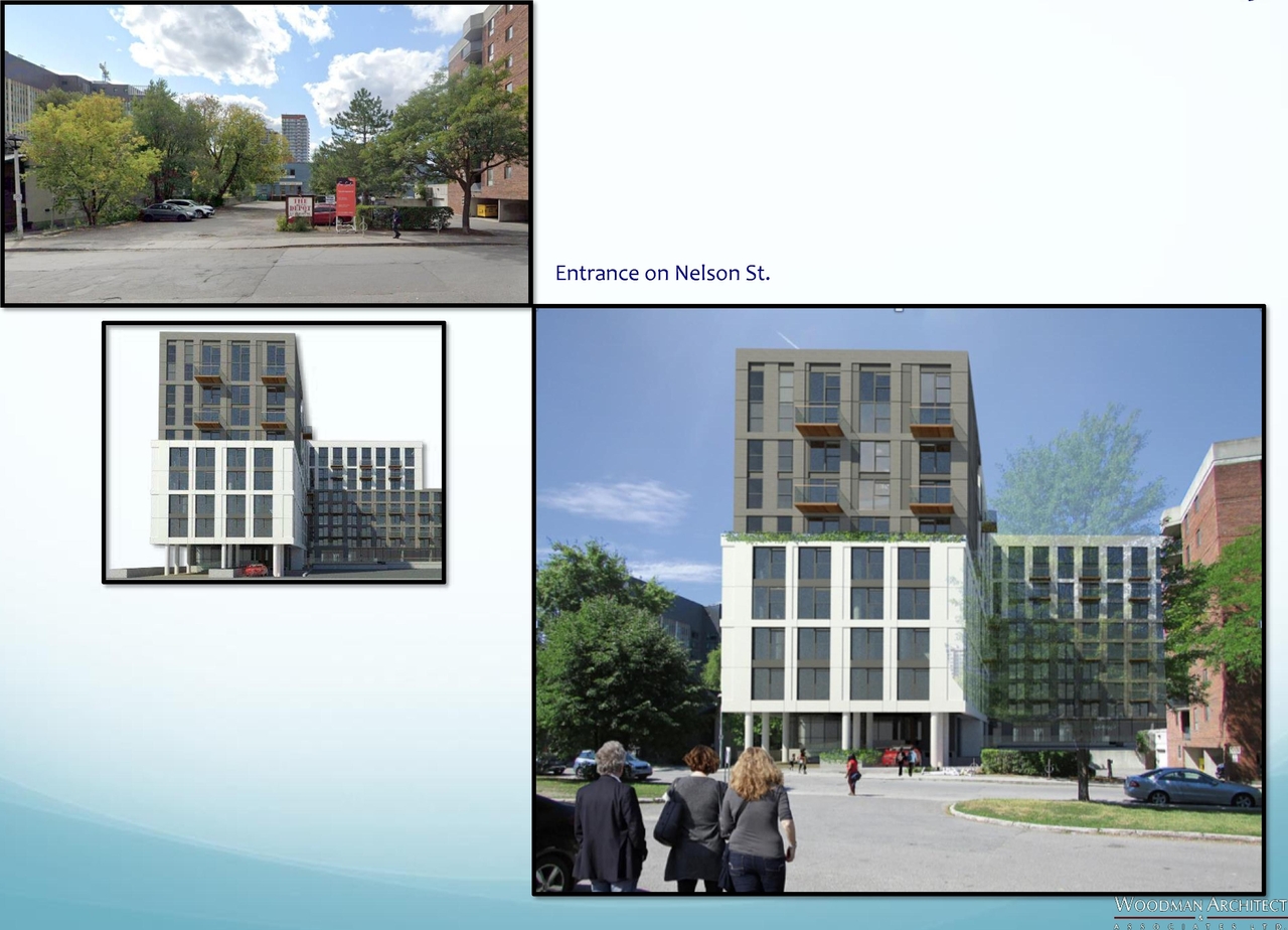 Rendering of building from page 43 of the file '2021-07-29 - Design Brief - D07-12-21-0115'