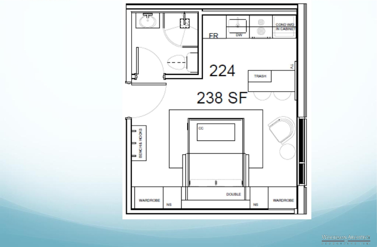 Floor plan for project from page 55 of the file '2021-07-29 - Design Brief - D07-12-21-0115'