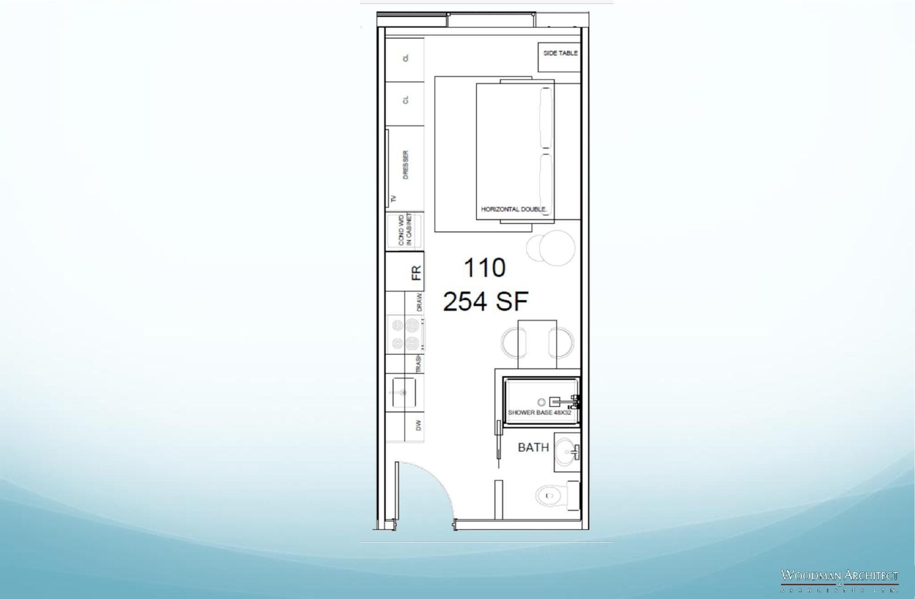Floor plan for project from page 60 of the file '2021-07-29 - Design Brief - D07-12-21-0115'