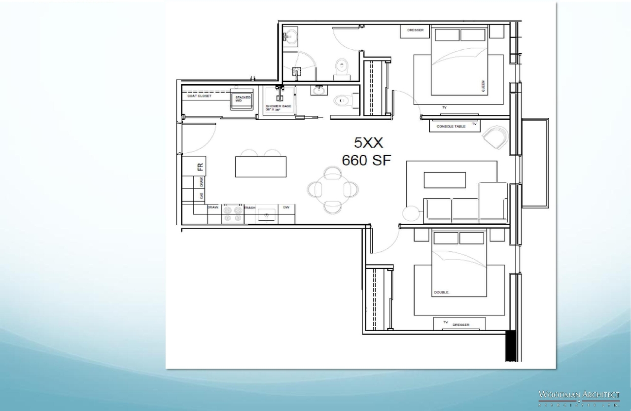 Floor plan for project from page 62 of the file '2021-07-29 - Design Brief - D07-12-21-0115'