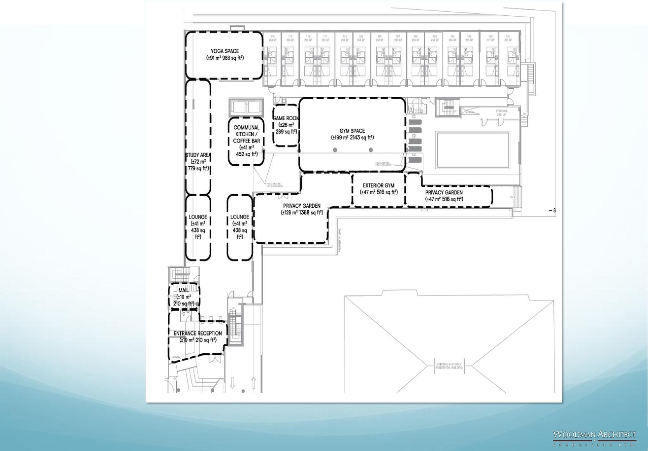 Construction site plan for project from page 64 of the file '2021-07-29 - Design Brief - D07-12-21-0115'