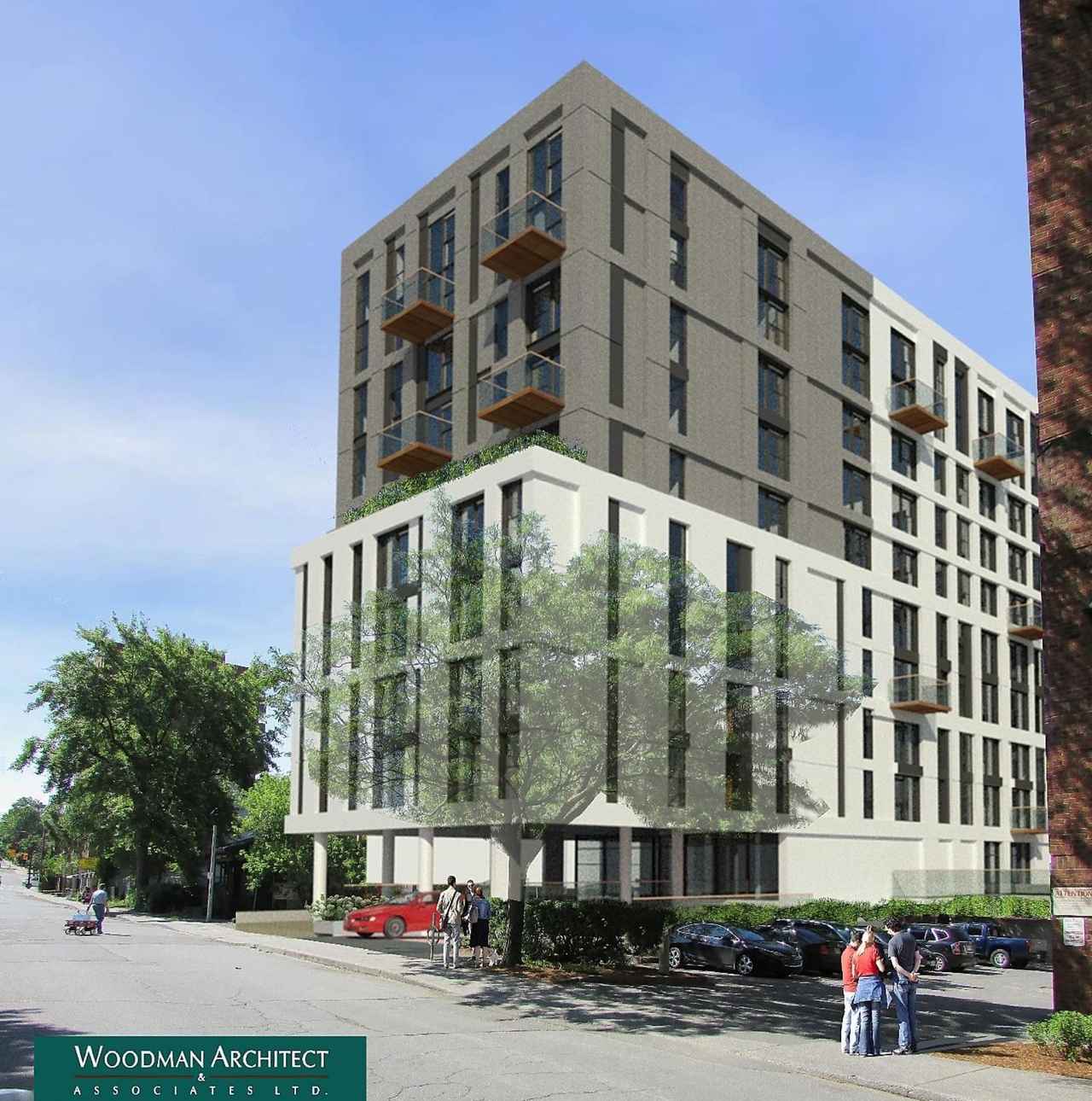 Rendering of building from page 5 of the file '2023-03-27 - Renderings - D07-12-21-0115'