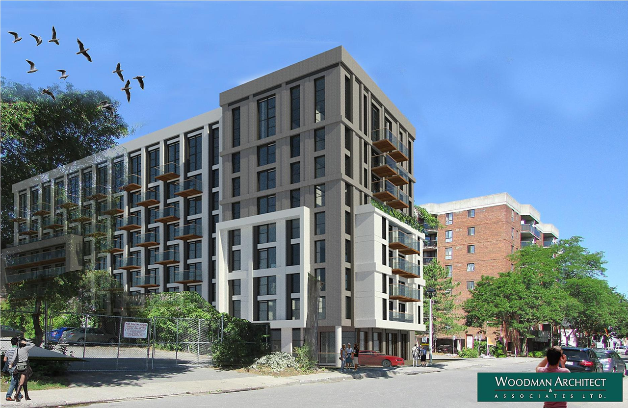 Rendering of building from page 8 of the file '2023-03-27 - Renderings - D07-12-21-0115'
