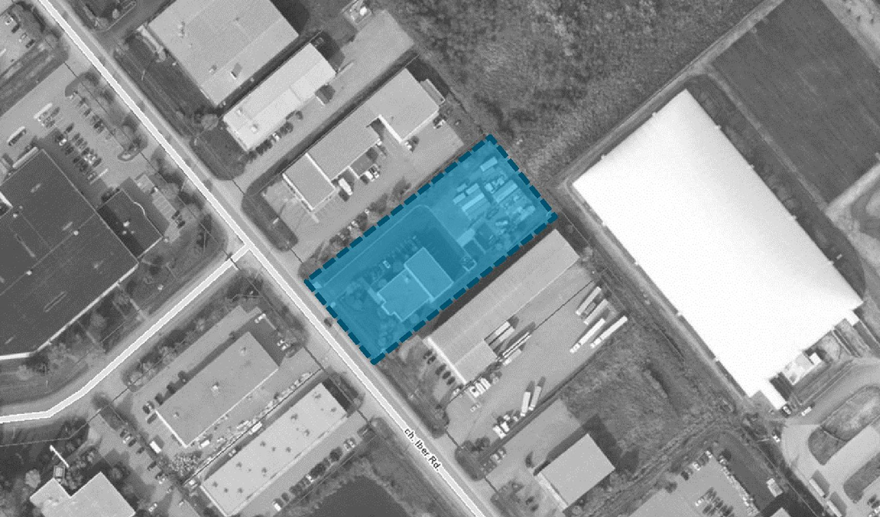 Construction site plan for project from page 1 of the file '2022-03-08 - Planning Rationale & Design Brief - D07-12-21-0125'