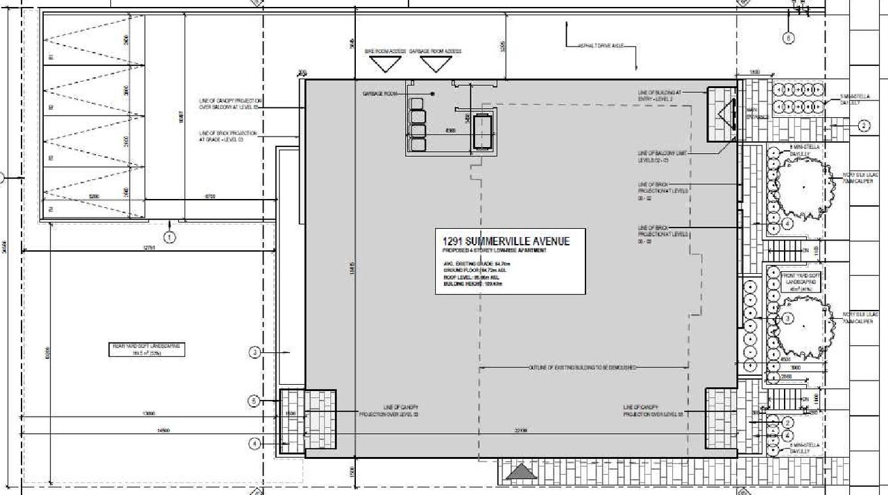 Construction site plan for project from page 11 of the file '2021-08-19 - Planning Rationale and Design Brief - D07-12-21-0126'