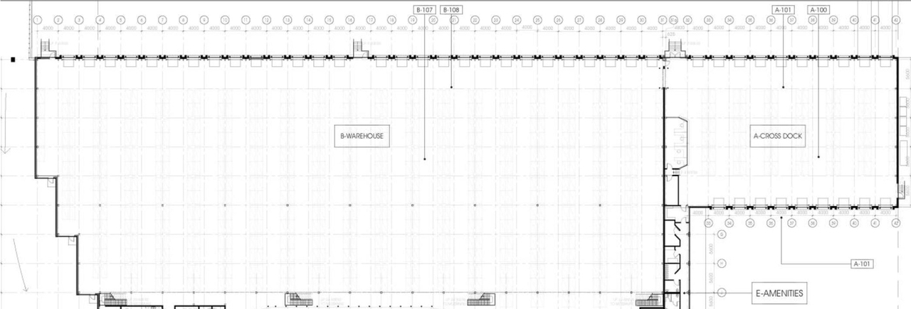 Floor plan for project from page 24 of the file '2022-02-09 - Design Brief Addendum - D07-12-21-0127'