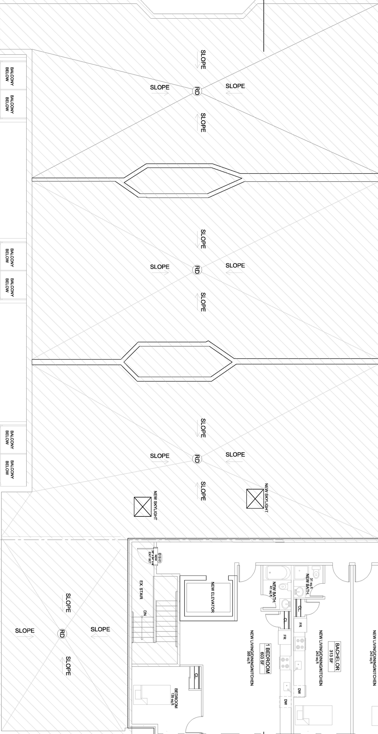 Floor plan for project from page 5 of the file '2022-03-22 - Floor Plans - D07-12-21-0135'