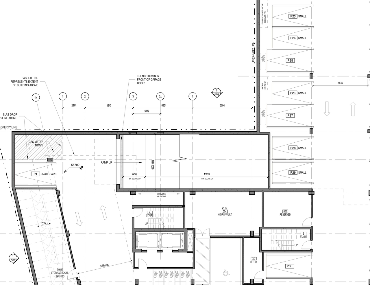 Floor plan for project from page 1 of the file '2022-12-16 - Floor Plans - D07-12-21-0150'