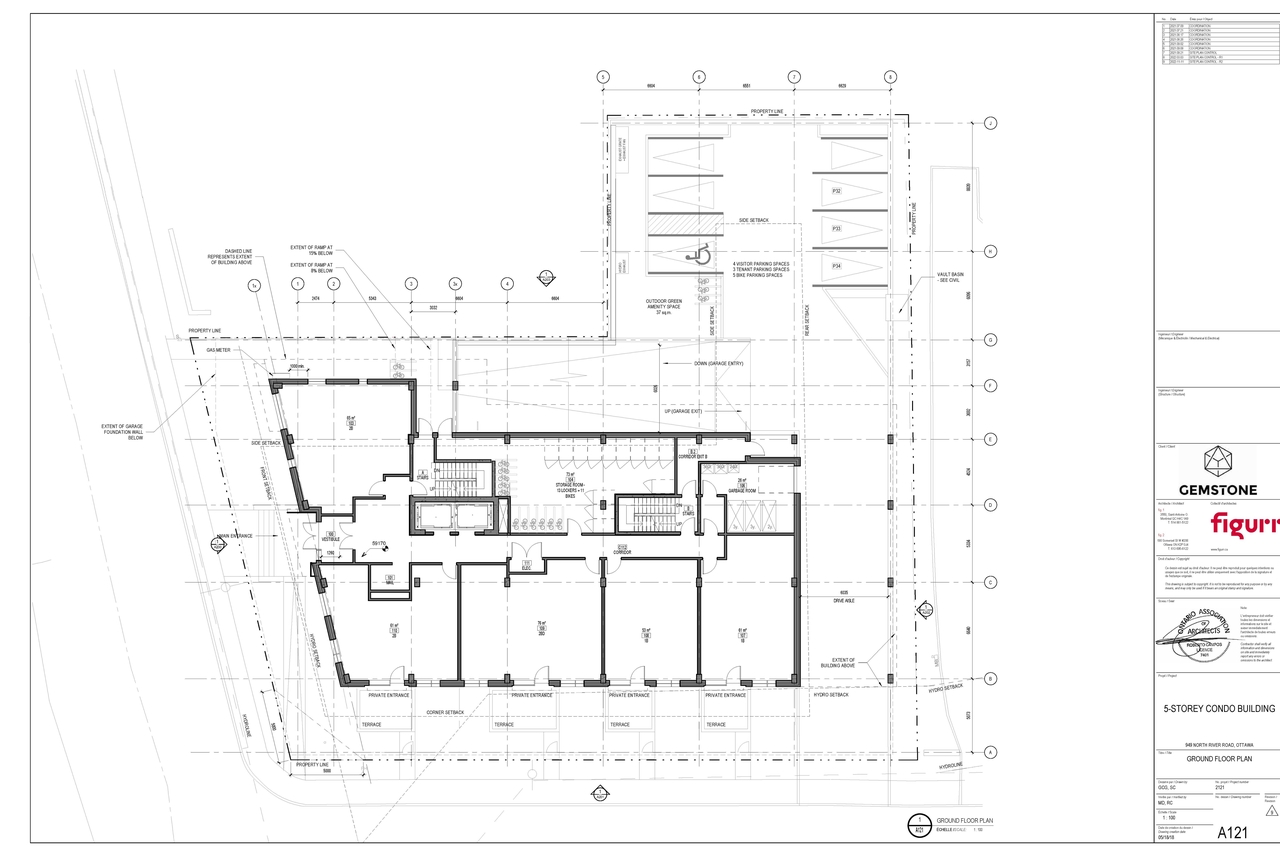 Floor plan for project from page 2 of the file '2022-12-16 - Floor Plans - D07-12-21-0150'