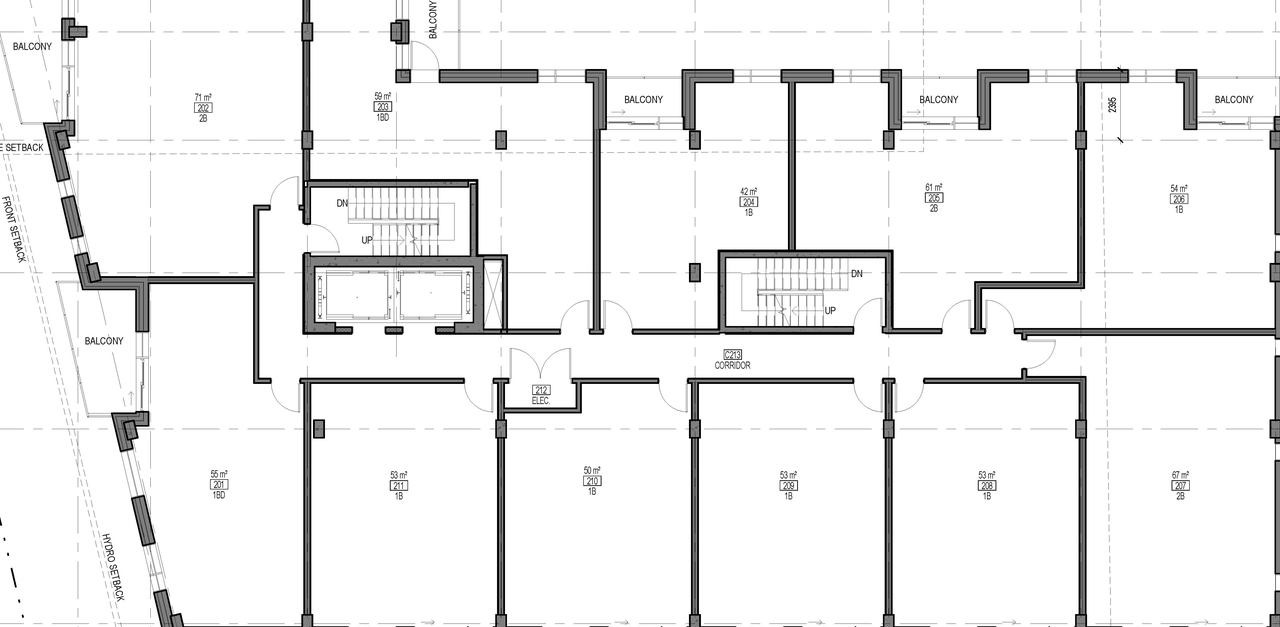 Floor plan for project from page 3 of the file '2022-12-16 - Floor Plans - D07-12-21-0150'