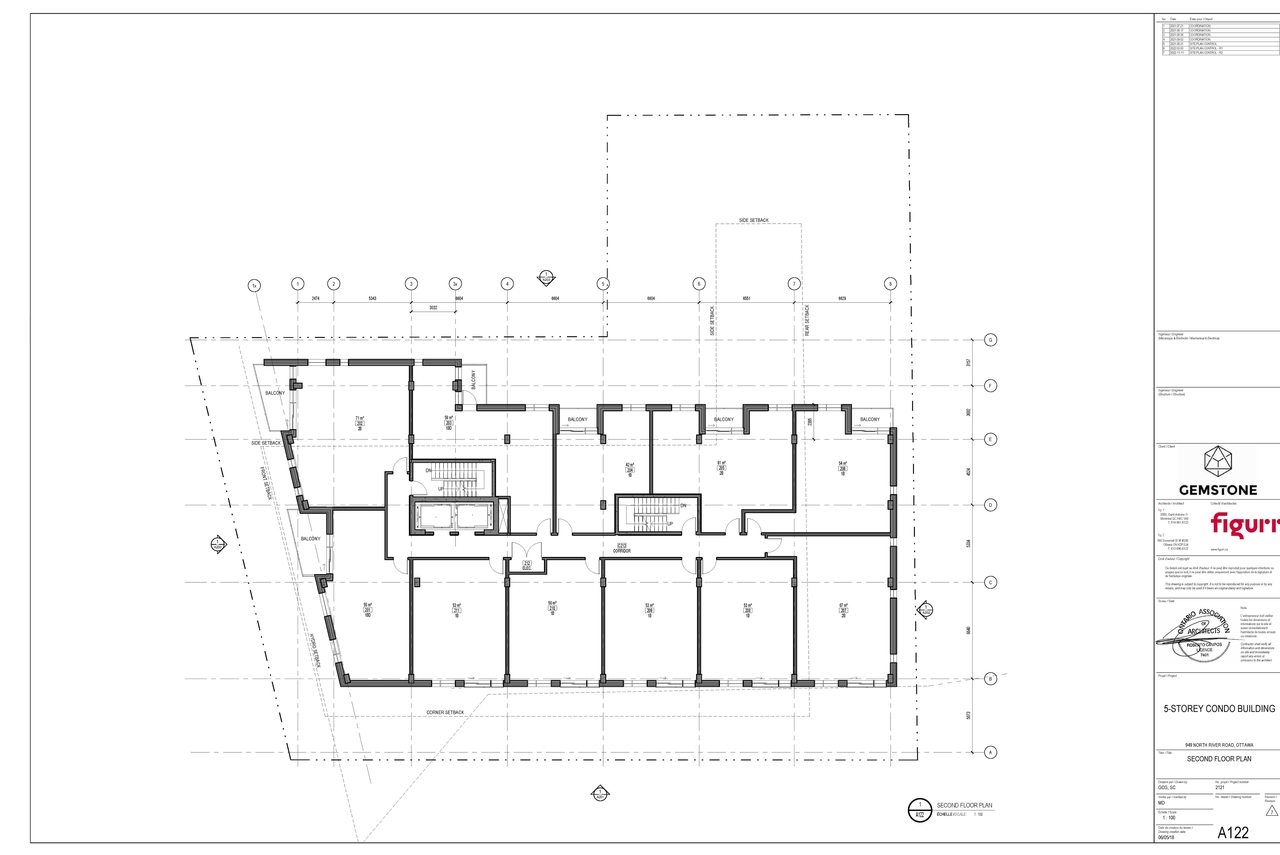 Floor plan for project from page 3 of the file '2022-12-16 - Floor Plans - D07-12-21-0150'