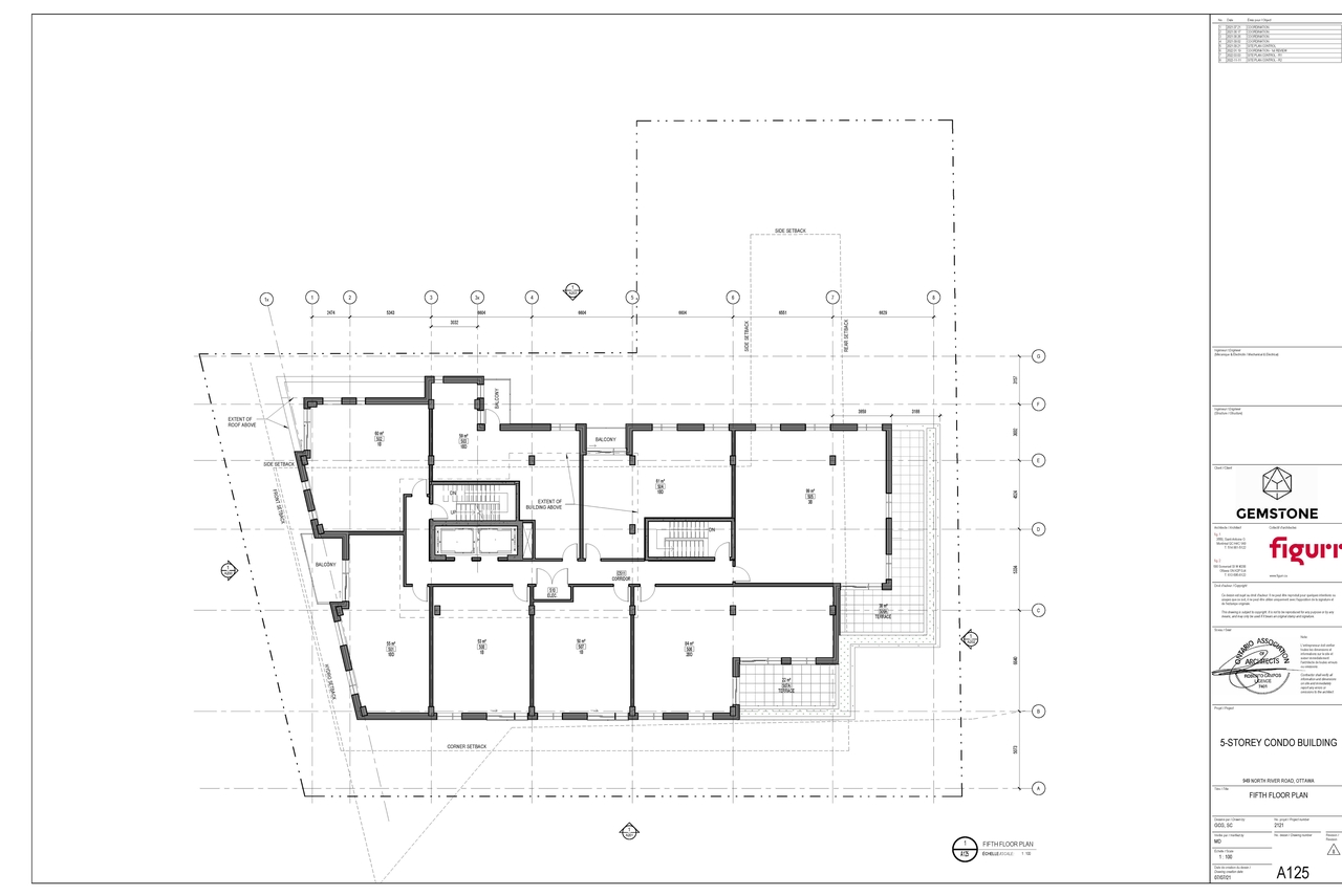 Floor plan for project from page 6 of the file '2022-12-16 - Floor Plans - D07-12-21-0150'