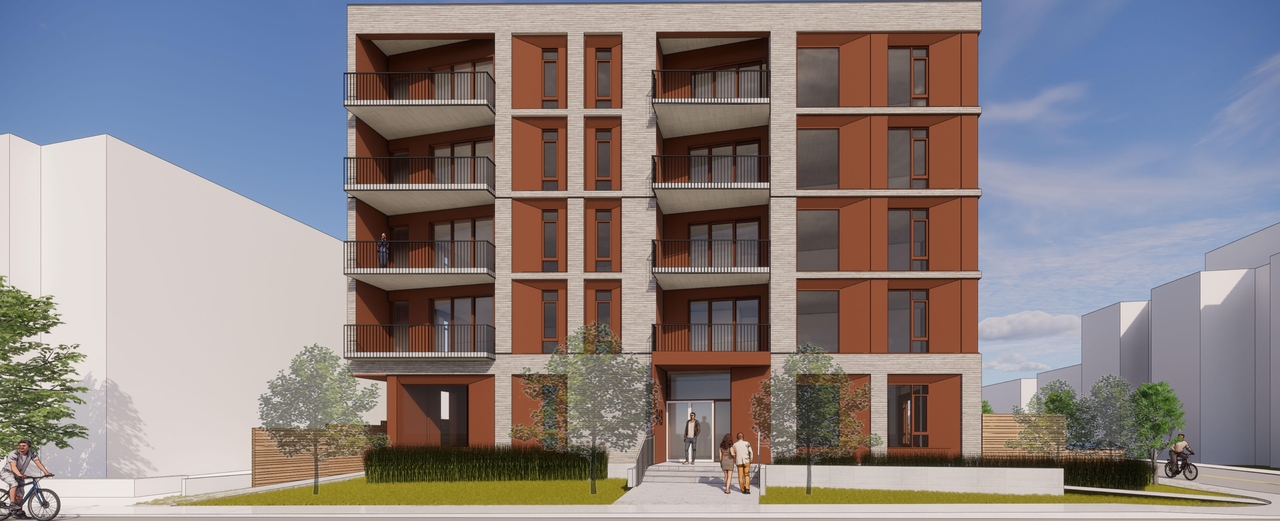 Rendering of building from page 2 of the file '2021-09-24 - Views - D07-12-21-0150'