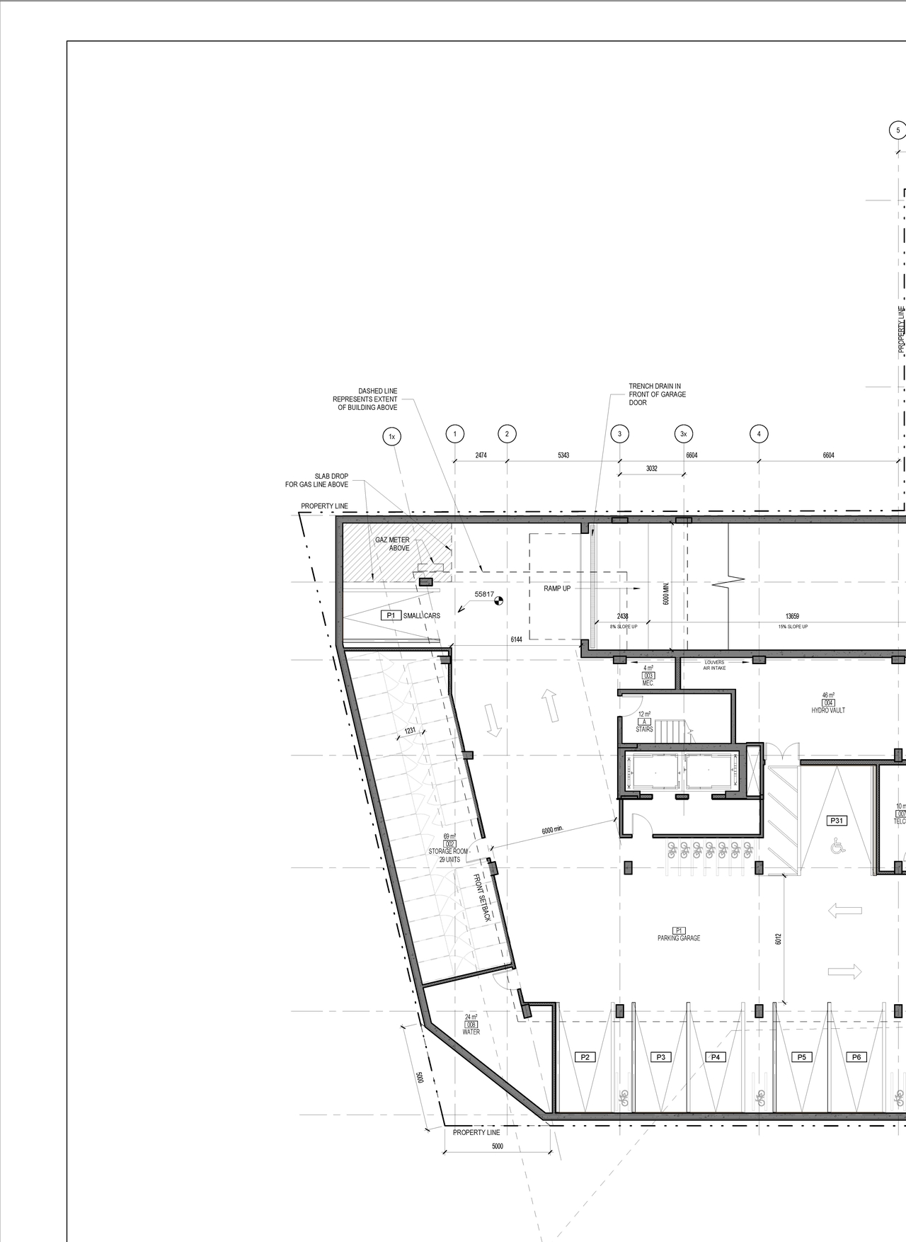 Floor plan for project from page 1 of the file '2022-03-16 - Floor Plans - D07-12-21-0150'