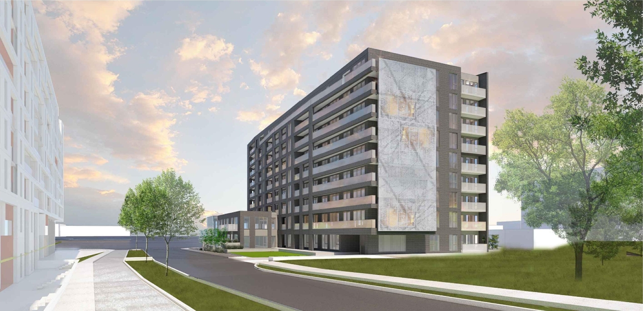 Rendering of building from page 5 of the file '2023-12-07 - Shadow, Views, Floor, Sections, Elevations Plans - D07-12-21-0152'