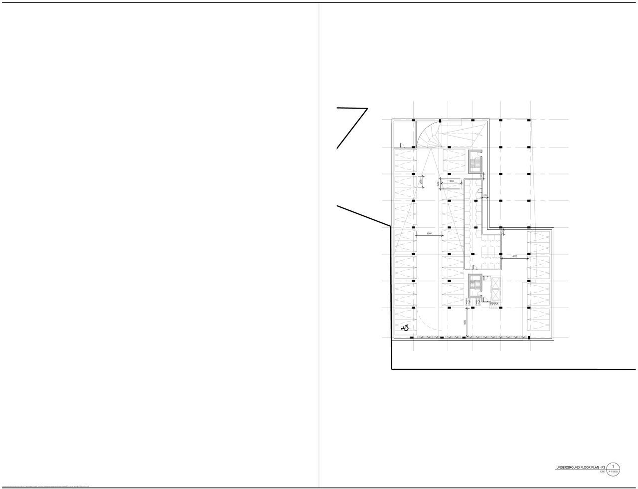 Floor plan for project from page 6 of the file '2023-12-07 - Shadow, Views, Floor, Sections, Elevations Plans - D07-12-21-0152'