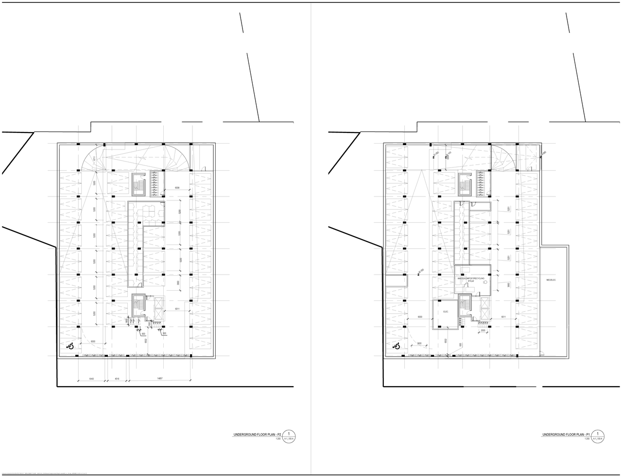 Floor plan for project from page 7 of the file '2023-12-07 - Shadow, Views, Floor, Sections, Elevations Plans - D07-12-21-0152'