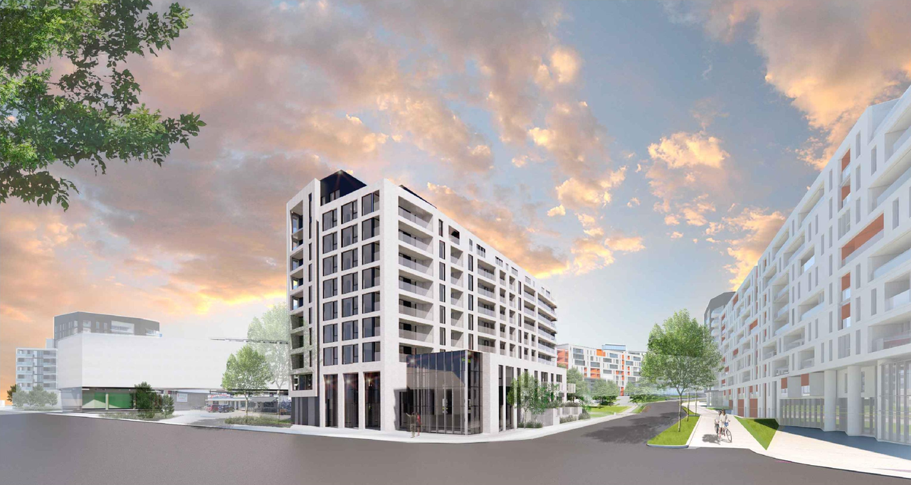 Rendering of building from page 1 of the file '2024-05-16 - Model Views - D07-12-21-0152'