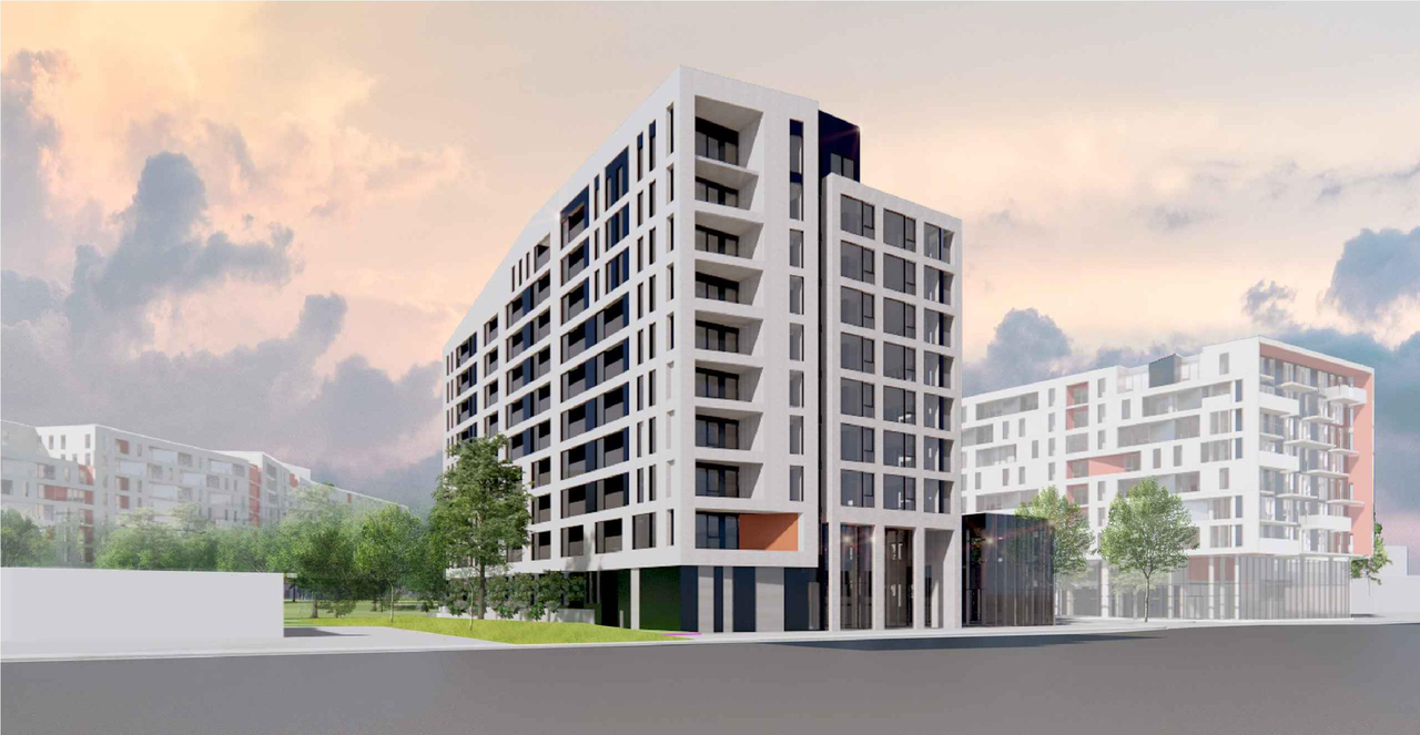 Rendering of building from page 1 of the file '2024-05-16 - Model Views - D07-12-21-0152'