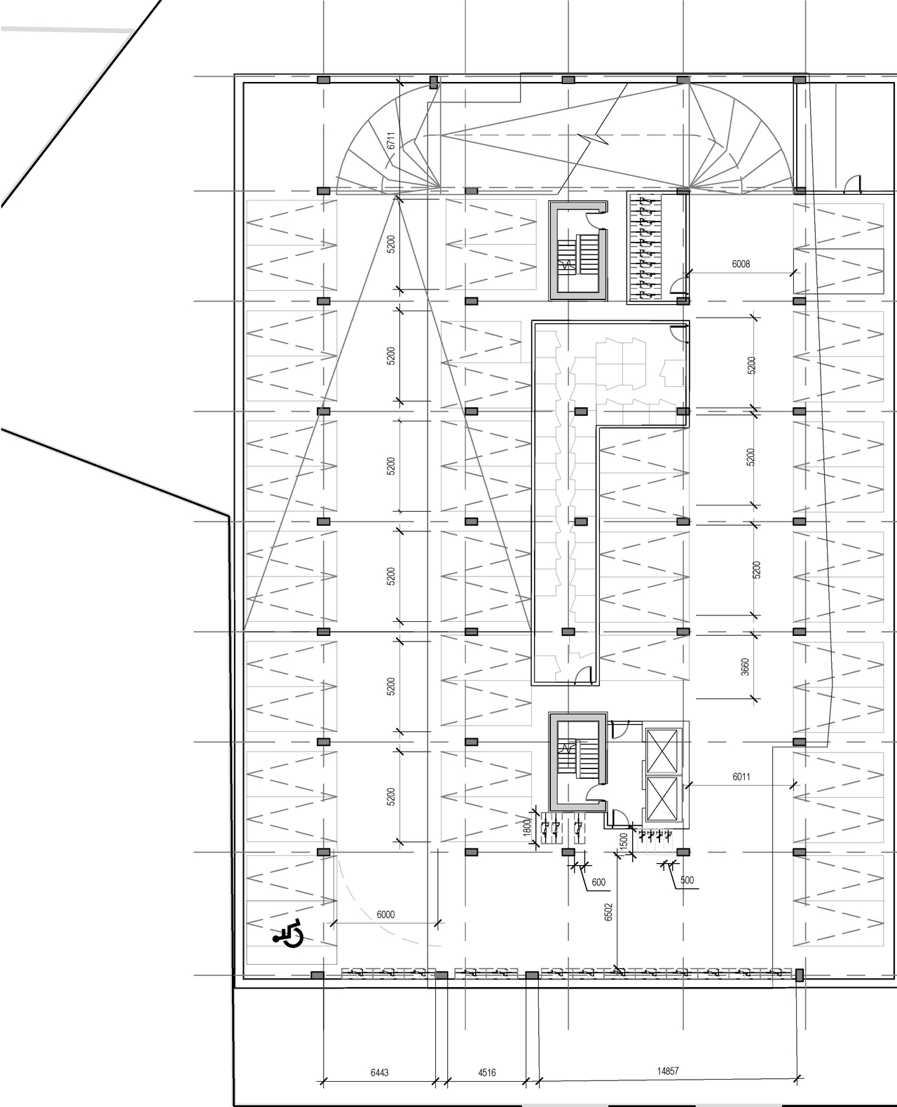 Floor plan for project from page 8 of the file '2024-10-01 - Cover Sheet, Site Plan, Shadow Analysis, Model Views, Floor Plans and Elevations - D'