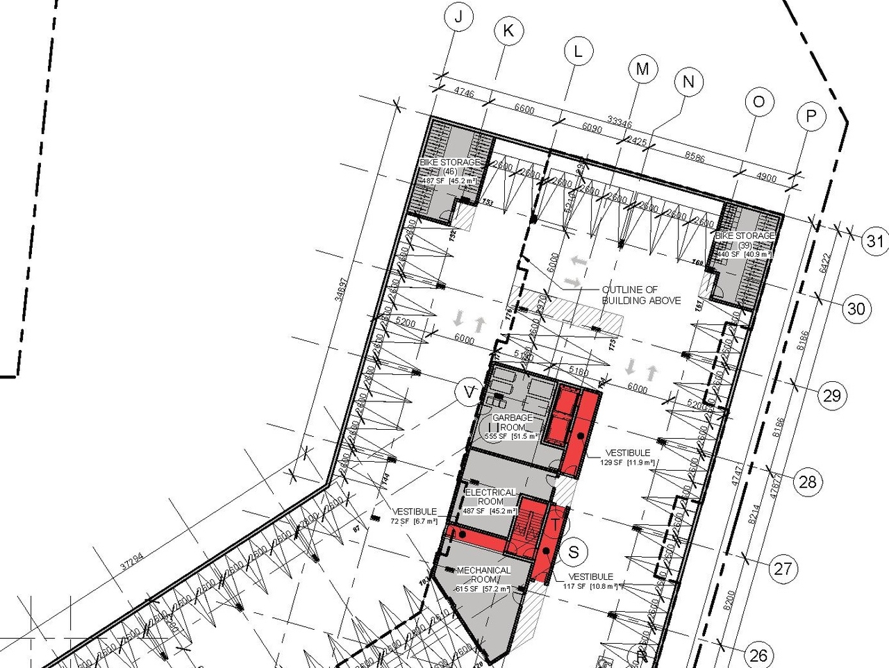 Construction site plan for project from page 31 of the file '2021-09-28 - Design Brief - D07-12-21-0153'