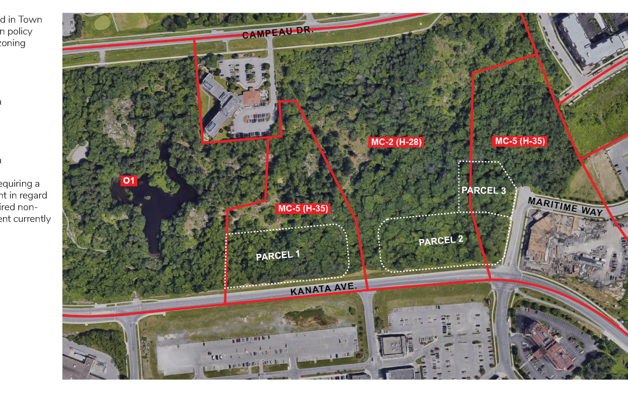 Construction site plan for project from page 6 of the file '2021-09-28 - Design Brief - D07-12-21-0153'