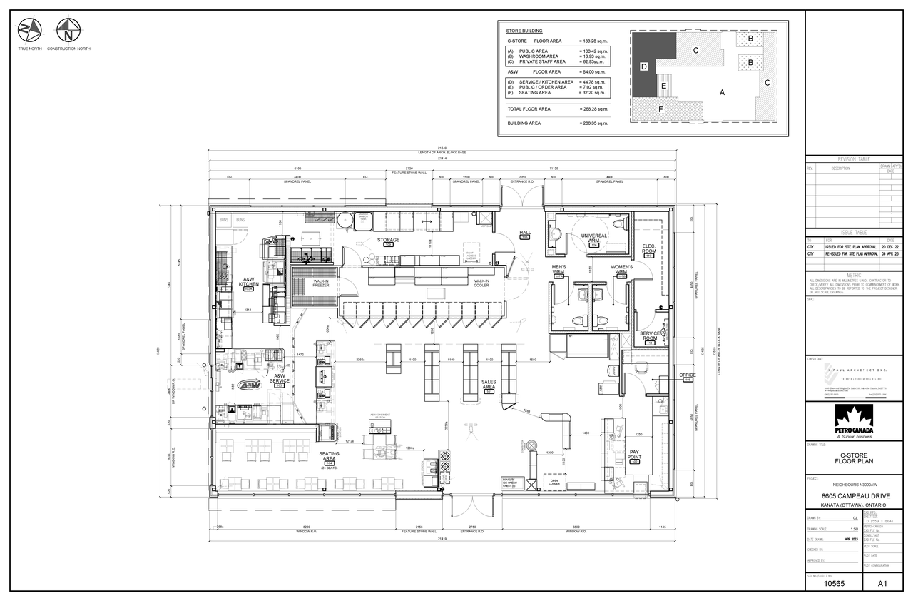 Floor plan for project from page 1 of the file '2023-05-02 - Floor Plan - D07-12-21-0155'